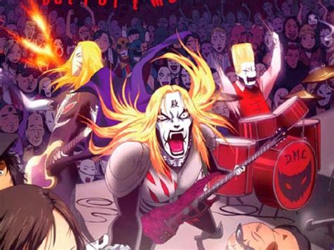 metal house anime|metal band anime.